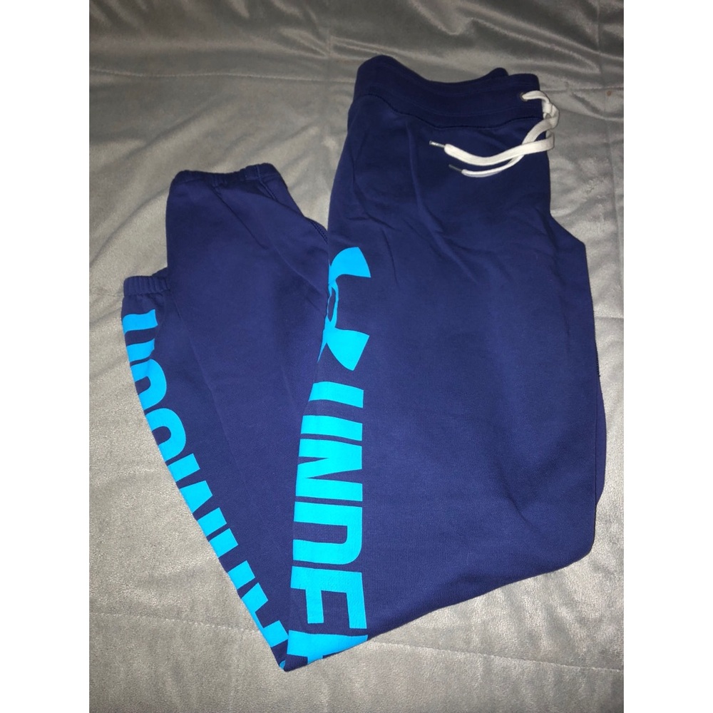 🦄Under Armour Purple and Blue Joggers